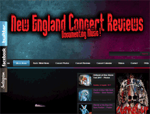 Tablet Screenshot of newenglandmusicnews.com